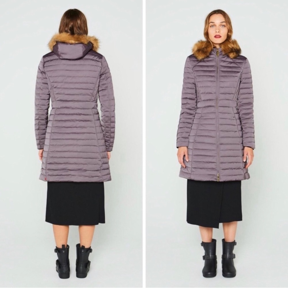 Hunter Refined Down Snow Winter Long Coat NWT - Picture 2 of 13